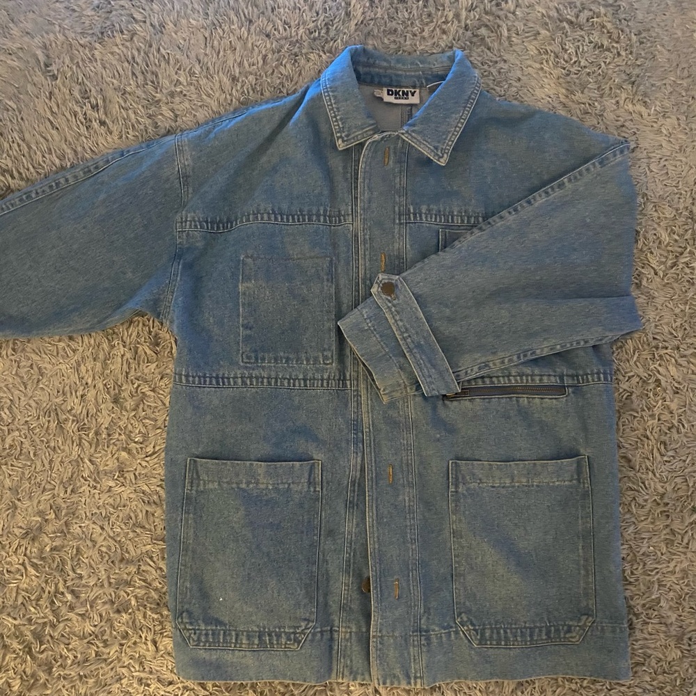 DKNY long Jean jacket